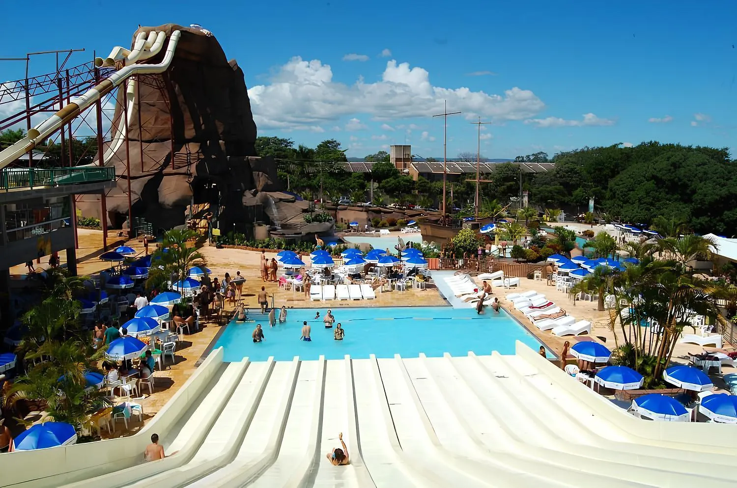 Lägenhetshotell Diroma Spazio Com Acesso Acqua Park Caldas Novas