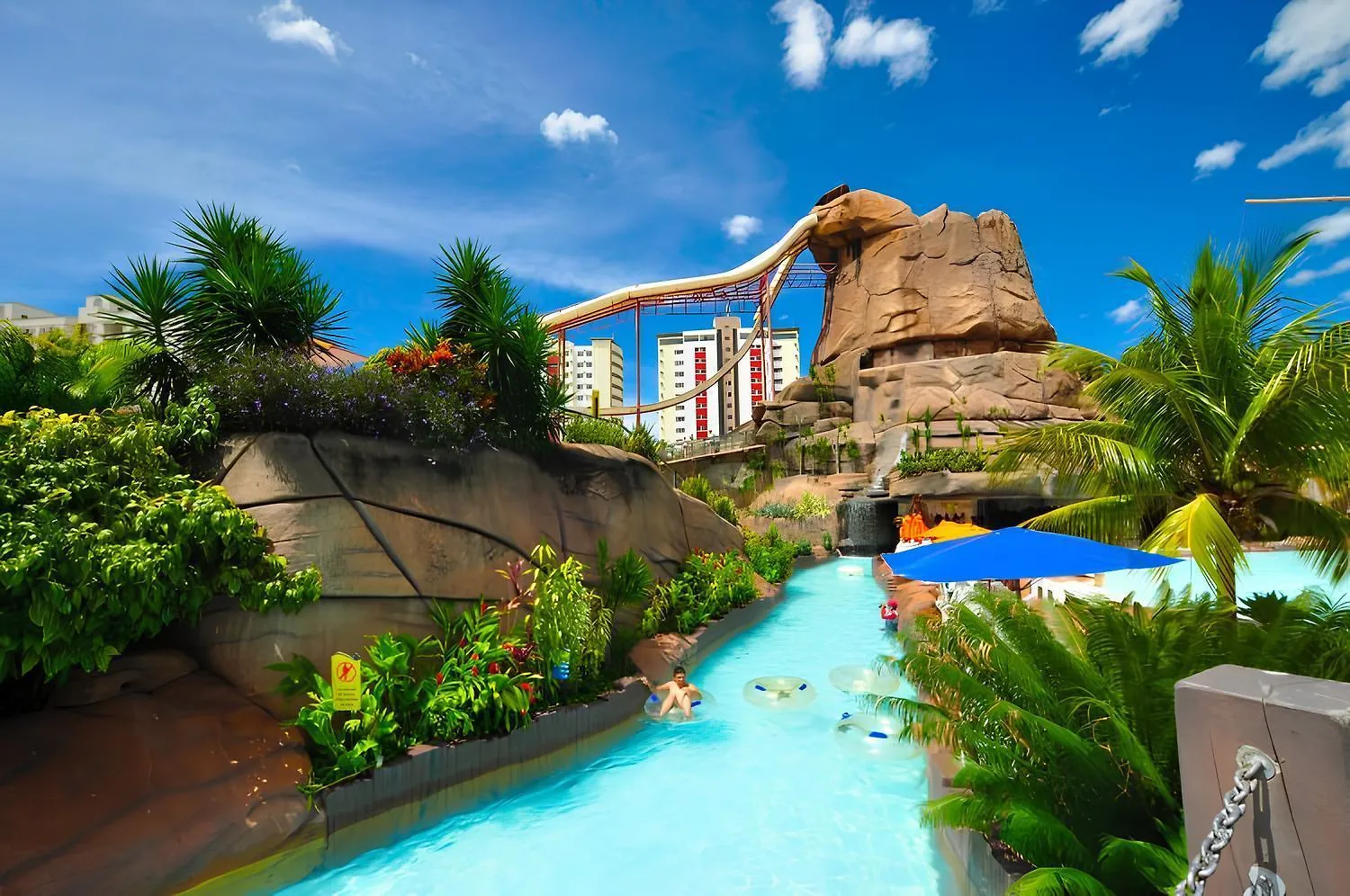 Lägenhetshotell Diroma Spazio Com Acesso Acqua Park Caldas Novas Brasilien