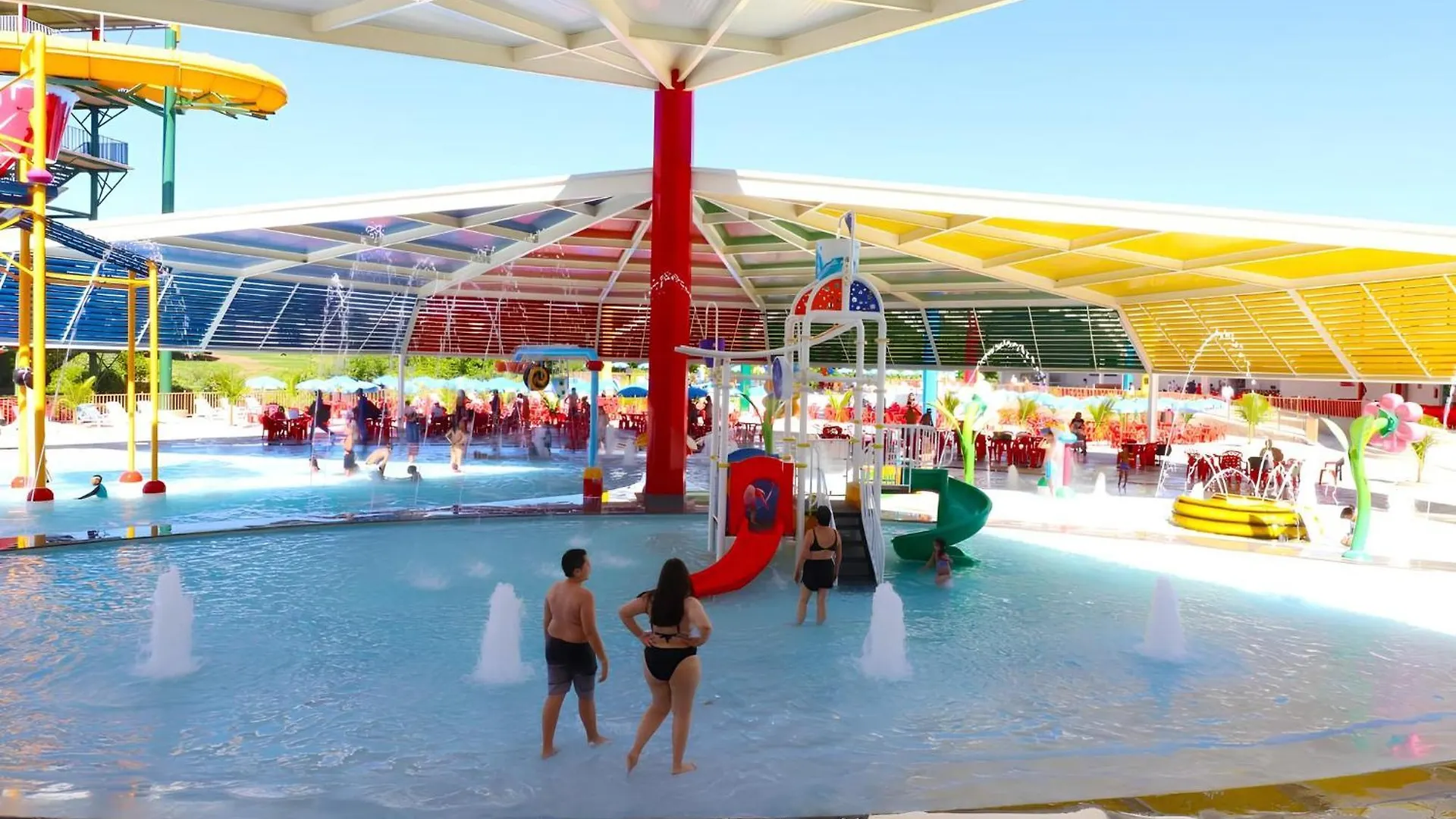 Lägenhetshotell Diroma Spazio Com Acesso Acqua Park Caldas Novas Brasilien